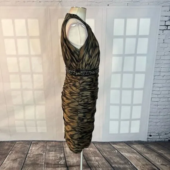 carmen marc valvo evening dresses FALL/WINTER 2013 Measurements Guide Carmen Marc Valvo Beaded Belted